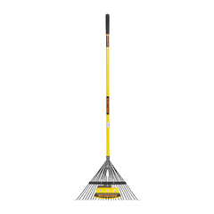 Structron Lövräfsa Redskap i Stål med 24 Tänder och Glasfiberskaft