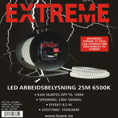 Extreme LED-slinga 25m Arbetsbelysning