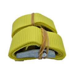 Spännband 0,5m gul 2 pk.