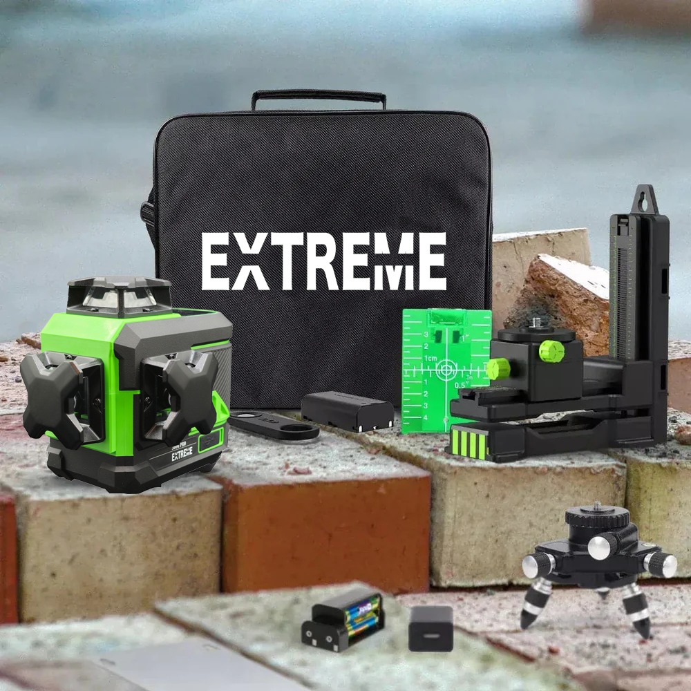 Extreme 360G Pro G3 Korslaser + Gratis Estwing Premium Hammare
