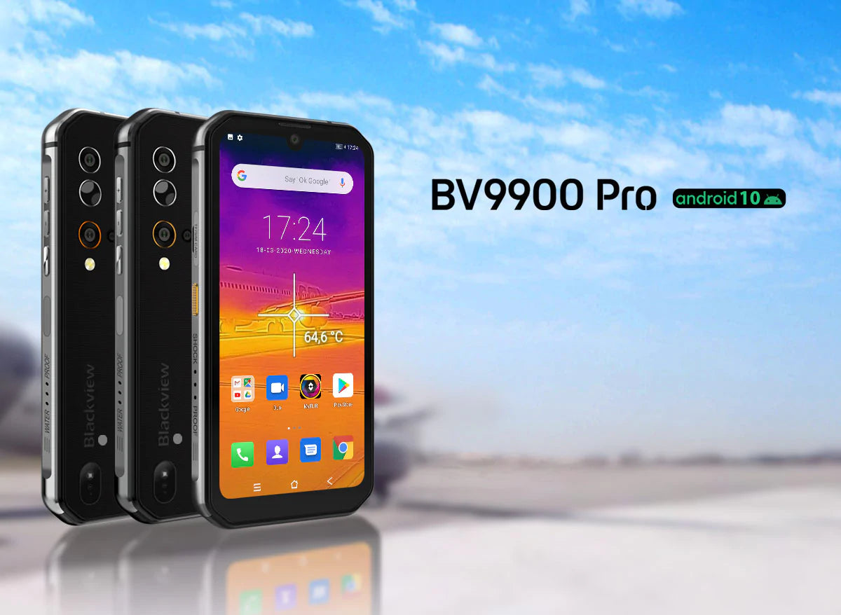 BV9900 Pro värmekamera | FLIR-kamera | Vattentät, dammtät & stöttålig | Android