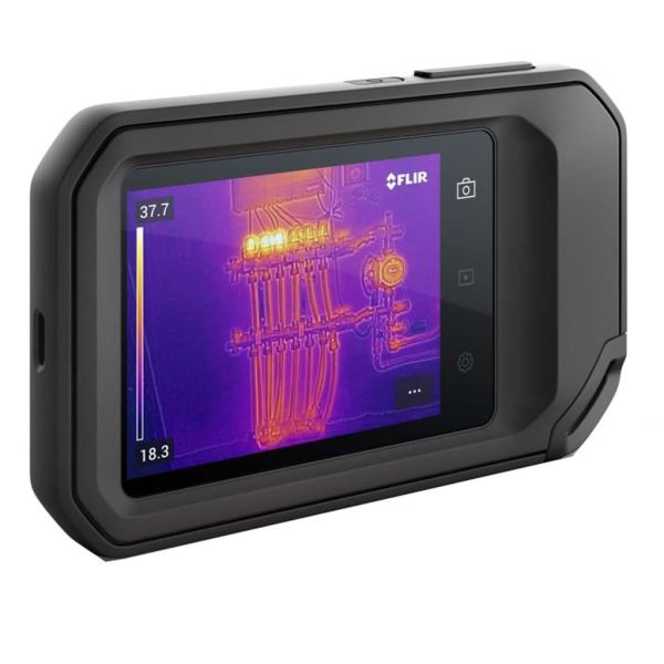 FLIR C5 värmekamera | 3,5" integrerad pekskärm | Wi-Fi | -20° - 400° C