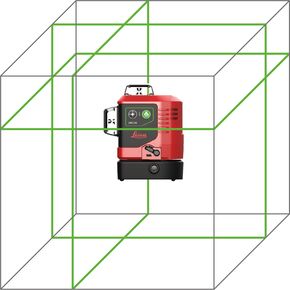 Leica Lino linjelaser L6G 3X360° Grön laser Erbjudande Paket