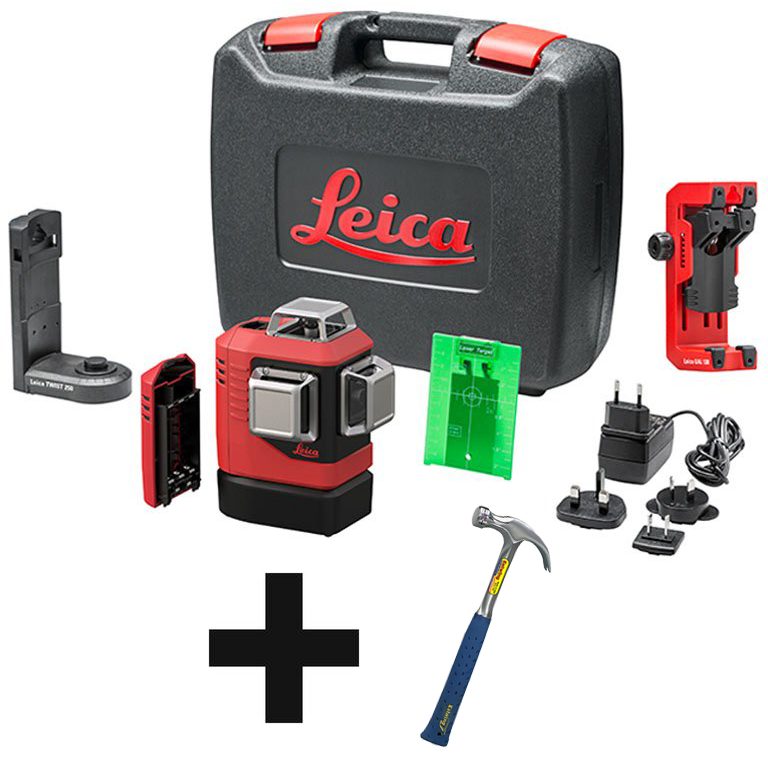 Leica Lino linjelaser L6G 3x360° Grön laser Erbjudande Paket